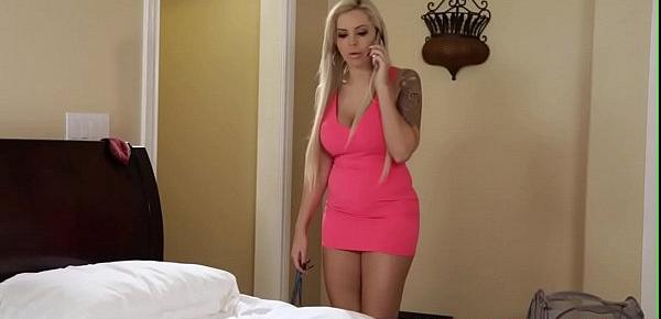  Taboo MILF with fake tits gets doggystyled